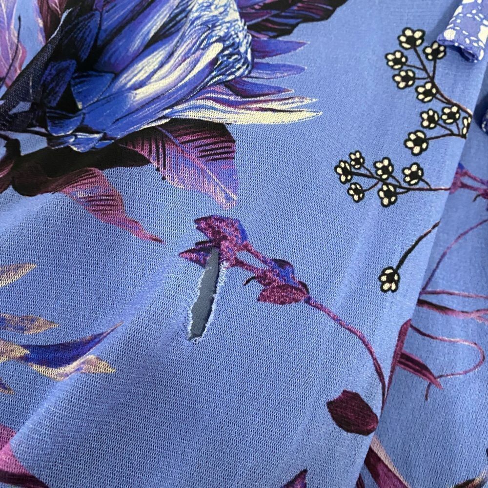 Fuzzilavender Patchwork Wrap Dress - image 8